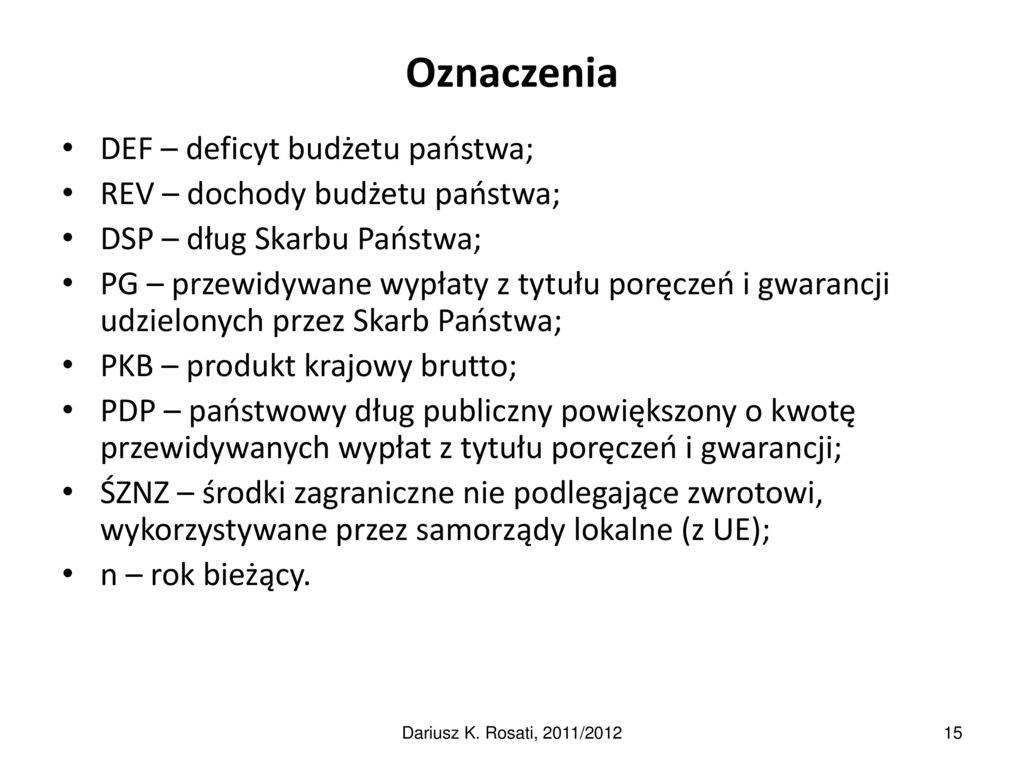 Wykład 5 Polityka fiskalna reguły fiskalne w Polsce i UE ppt pobierz